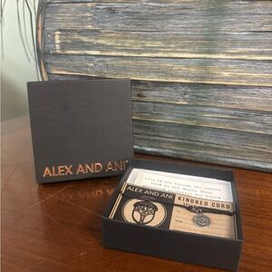Alex and Ani Black and Gold Accent Decor